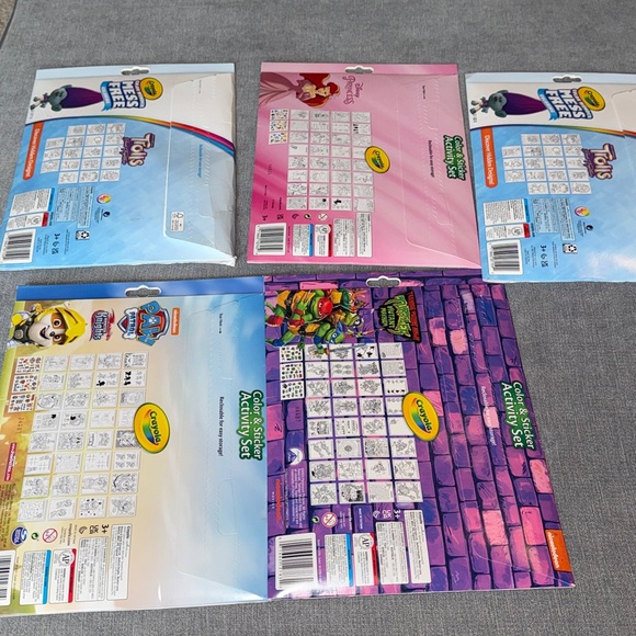 Crayola Color & Sticker Activity Set Lot - Picture 2 of 2